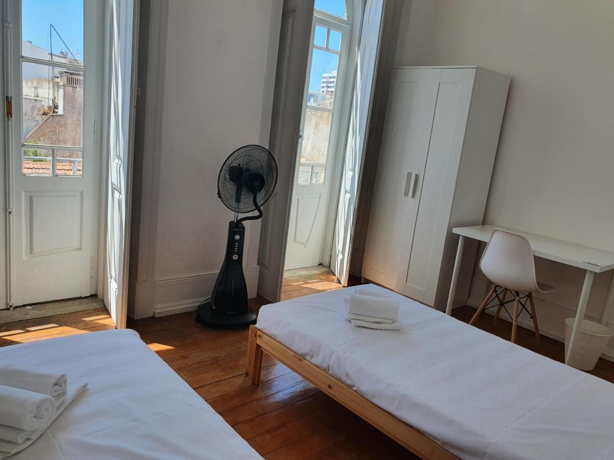 Baixa Terrace Hostel Faro Bagian luar foto