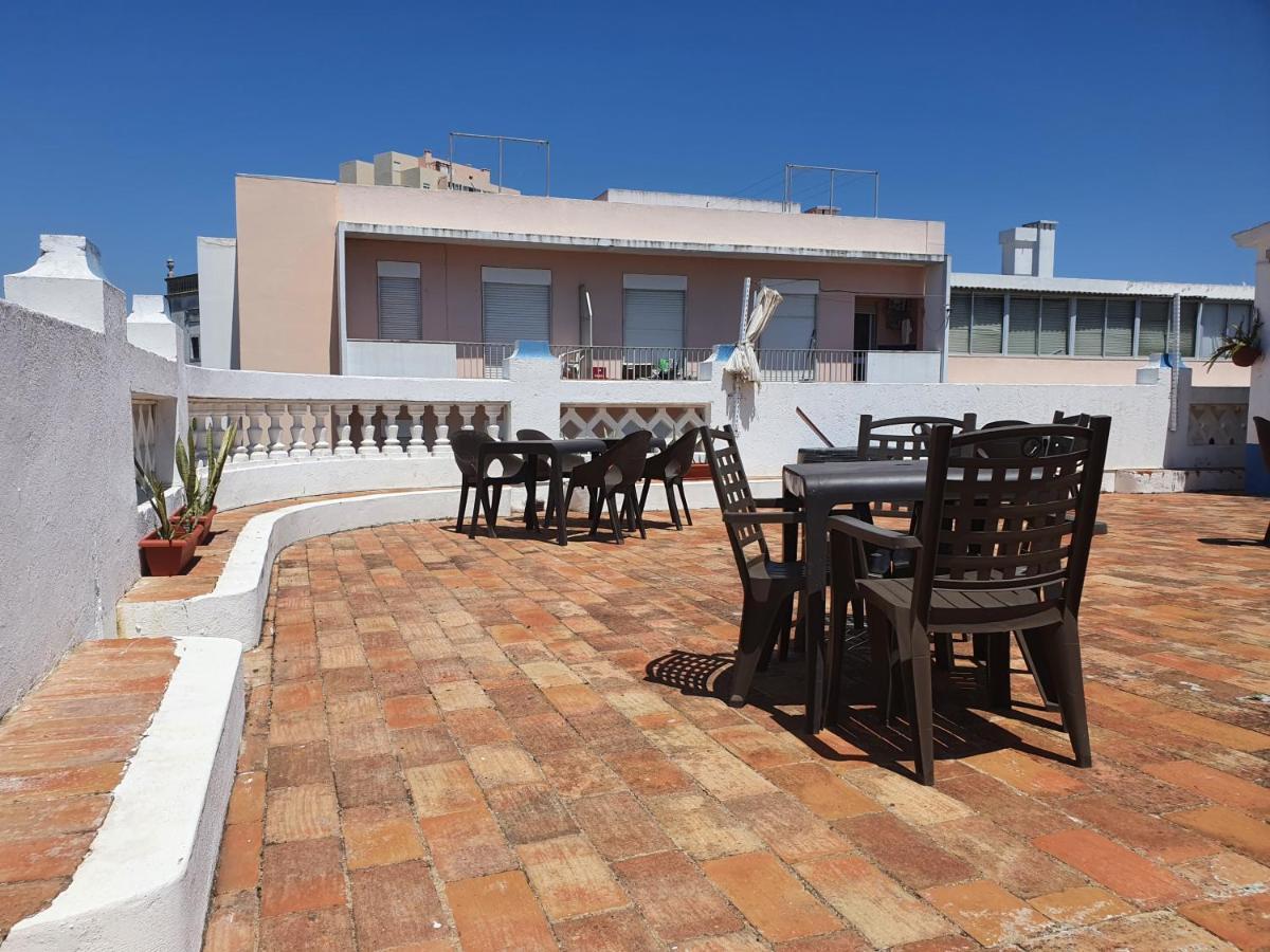 Baixa Terrace Hostel Faro Bagian luar foto